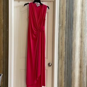 Beautiful Tommy Bahama long dress fuchsia like new worn once